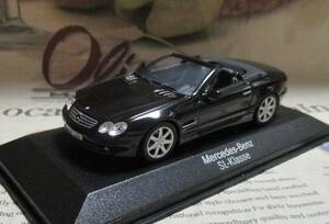 ★ディーラー限定*Minichamps PMA*1/43*Mercedes-Benz SL Cabriolet ブラックメタリック