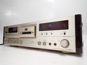 SONY DTC-2000ES ソニー DATデッキ データオーディオテープレコーダー ジャンク品 ∩ 7096F-9