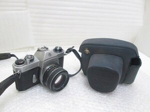 PK21760U★PENTAX★一眼レフカメラ★SPOTMATIC SPⅡ★レンズ・ケース付★