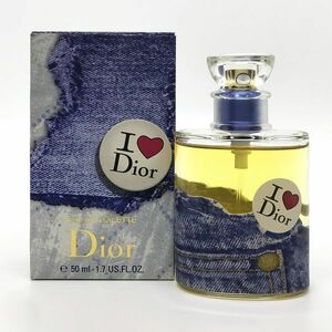 DIOR クリスチャン ディオール アイ ラブ ディオール EDT 50ml ☆残量たっぷり9割　送料350円