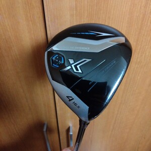 希少　美品　ダンロップ XXIO ゼクシオ X(2024) VENTUS BLACK 5-X 5X(VELOCORE) 4W 16.5° ベンタス　ブラック　カバー付