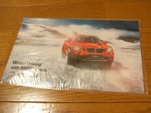 BMW　ステッカー　「BMW xDrive　Ｘ１」　サイズ25cm×15cm　2014年　非売品　希少！