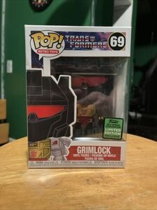 Funko Pop! Vinyl: Transformers - Grimlock (Spring Convention) GameStop Emerald 海外 即決