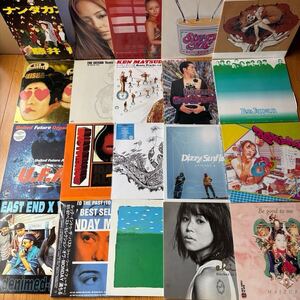 ▼まとめ出品▼ ③ J POP・CLUB系20枚 レコード 中古 現状品 邦楽 和モノ 安室奈美恵 藤井隆 GEISHA GIRLS マツケンサンバ aco レコード