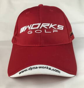 非売品　WORKS　GOLF キャップ 