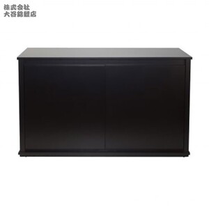 120cm水槽用キャビネットJUN ステージア 12045 (1200×450×700mm) ブラック 送料無料 但、一部地域除 同梱不可