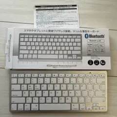 乾電池式ワイヤレスキーボード Bluetooth