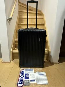 RIMOWA SALSA リモワ サルサ スーツケース ブラック 付属品多数 851.63 63L