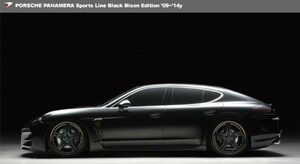 【WALD Sports -Line BlackBison-Edtion】 ポルシェ 970 パナメーラ 09y~14y フル エアロ 6点キット 997LEDバージョン ブラックバイソン