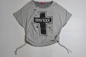 ★　女の子　 CHU XXX チューXXX　ビッグT　カットソー 　F 　ヒョウ柄　Tシャツ　トレーナー　★