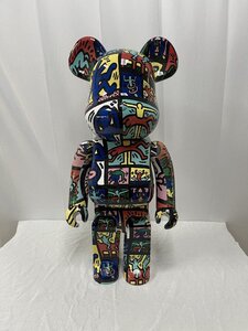 BE@RBRICK x 1000％ KEITH HARING by MEDICOM TOY ベアブリック 置物 美品 箱なし 希少