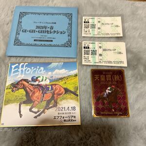 エフフォーリア 単勝馬券セット