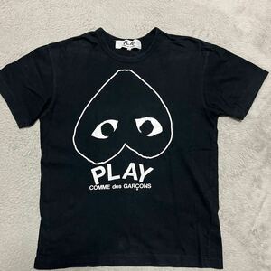 PLAY COMME des GARCONS ギャルソン　tee tシャツ ハート　XL 黒　ブラック　