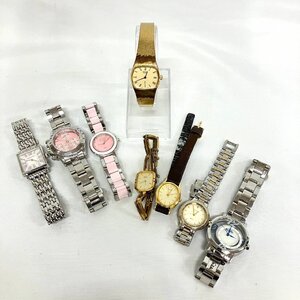 ※※動作未確認 8点 おまとめブランド腕時計 SEIKO/ pinky wolman/ Christian mode /falchi newyork クオーツ ウオッチ レディース ※※