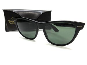 激レア!BL中央 B&L RayBan WAYFARERⅡ MAT ボシュロム レイバン ウェイファーラー2/ブラックマット (黒艶消し)/サングラス/USA/アメリカ