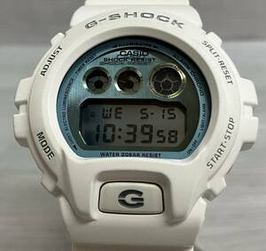 CASIO／G‐SHOCK Crazy Colors／DW-6900PL 時計 WHT 耐衝撃構造 20気圧防水