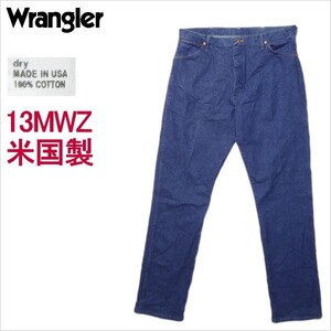 ラングラー Wrangler 13MWZ 米国製 カーボーイカット ジーンズ メンズ カジュアル MADE IN THE USA