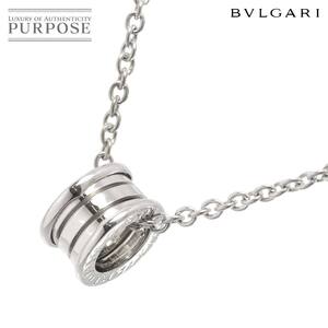 ブルガリ BVLGARI ビーゼロワン ネックレス 45cm K18 WG ホワイトゴールド 750 B-ZERO1 Necklace 90254860