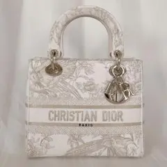 DIOR LADY D-LITE レディディオール　ハンドバッグ　ミディアム