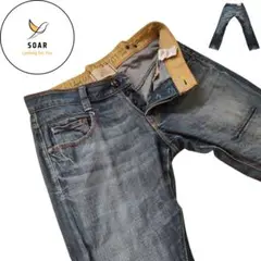 ジースターロゥ　G-STARRAW　32　ストレートジーンズ　ゆったり　ゆるだぼ