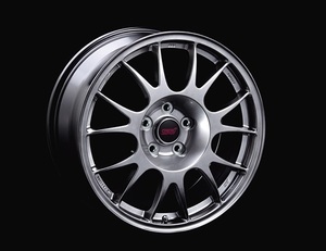 【インプレッサ・ＧＶ/ＧＲ】ＳＴＩホイールセット18インチ（BBS）（光輝シルバー）＊1台分【スバル部品】★ST281004S100