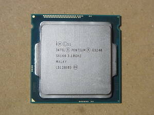 □Intel Pentium G3240 SR1K6 3.10GHz Haswell LGA1150 2コア 2スレッド (Ci0796)