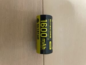 ナイトコア　NITECORE NL1816R 18350型　リチウム充電池