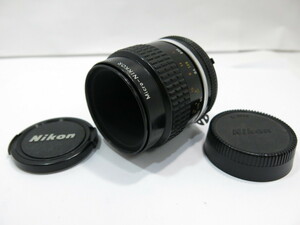 【 中古レンズ 】Nikon Micro-NIKKOR Ai-s 55mmF2.8 ニコン [管YM390]