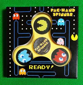 グッズ「PAC-HAND SPINNER」中古状態良好 パックマン PAC-MAN パックハンドスピナー ナムコ スパイダーウェブ