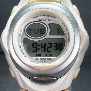 美品 CASIO カシオ Baby-G ベビージー G-COOL ジークール BGC-100 腕時計 デジタル クオーツ 多機能 新品電池交換済み 動作確認済み