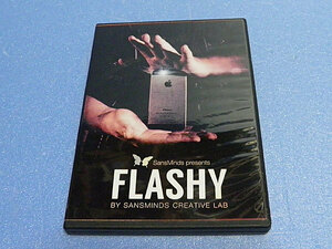 FLASHY BY SANSMAINDS CREATIVE LAB スマホ消失マジック レクチャーDVDとギミック