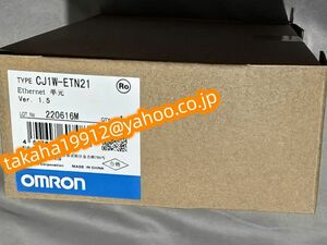 ◆【新品！】オムロン　CJ1W-ETN21 Ethernetユニット【６か月安心保証】