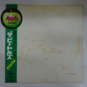 14038299;【Apple丸帯付/2LP/東芝赤盤/見開き/補充票/ポスター・ポートレート付き】The Beatles ビートルズ / S.T.