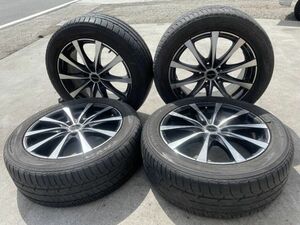 アルミホイール Laffite 17×7J　ET55 17インチ　215/55ZR17 94V　 042802JO