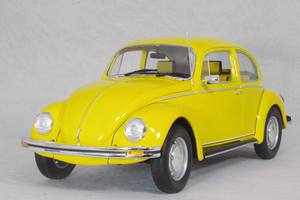 ● 1/18 フルクスワーゲン 〓 ビートル 1200 / 1983年 イエロー 〓 VW Volkswagen ミニチャンプス ミニカー MINICHAMPS