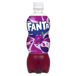 ファンタグレープ 500ml 24本 (24本×1ケース) PET ペットボトル フレーバー 炭酸飲料 安心のメーカー直送 コカコーラ社