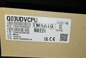 【新品未開封】三菱シーケンサ Q03UDVCPU