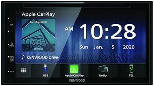 DDX5020SR ステリモ対応ディスプレイオーディオ DVD/CD/USB/Bluetooth/Apple CarPlay/Android Auto対応 スマートフォン連携 ケンウッド