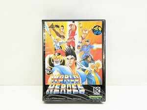 P211-N37-2322 NEOGEO ネオジオ ロムカセット ワールドヒーローズ ゲームソフト 現状品3