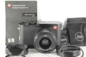 ★並品★ Leica ライカ Q(Typ116) ブラック ★シャッター、フラッシュOK、一部動作不具合あり★ #15617