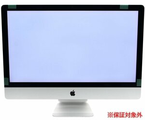 【1円スタート】Apple iMac 27インチ Retina 5K Late 2015 Core i5-6500 3.2GHz 8GB ストレージなし Radeon R9 M380 5120x2880ドット