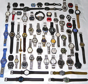 大量 まとめ売り 約3000g SEIKO CASIO ALBA TIMEX SWISS MILITARY T&C など メンズ・レディース ほか各種腕時計 ウォッチ set [ジャンク]