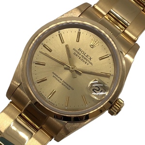 ロレックス ROLEX デイトジャスト31 N番 68248 K18イエローゴールド 腕時計 ボーイズ 中古