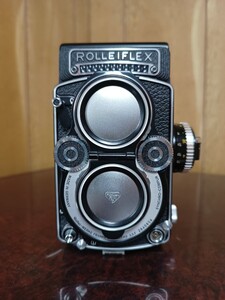 個人出品 Rolleiflex ローライ Heidosmat 1:2.8/75 Planar 1:3.5 f=75mm 二眼レフ 美品