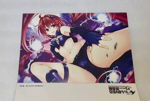 To LOVEる 原画展 ポスカ B-28 メア 黒咲芽亜　ポストカード バラ売り トラブル 15周年記念原画展 finale ジャンプ展　ポストカードブック