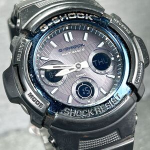 CASIO カシオ G-SHOCK ジーショック マルチバンド6 AWG-M100A-1A 腕時計 アナデジ 電波ソーラー タフソーラー メンズ 多機能 動作確認済み