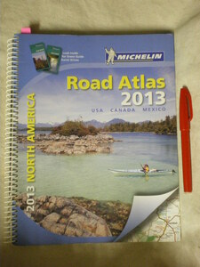 [英語・現地語　送料無料 地図・MAP]　Road Atlas 2013　NORTH AMERICA USA CANADA　MEXICO 北アメリカ全域　鉄道一切記入ナシ