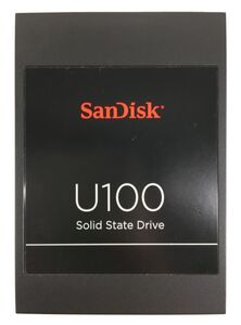 SanDisk SSD U100 64GB ×1個 2.5インチ SATA 6.0Gbps 中古動作品 1週間保証 即納 複数在庫あり【送料無料】