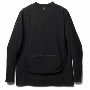 ripvanwinkle リップヴァンウインクル 23SS (RW-501) TRAIL L/S トレイル カットソー 黒 M 定価31900円