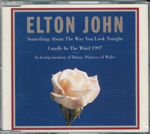 ELTON JOHN / エルトン・ジョン / SOMETHING ABOUT THE WAY YOU LOOK TONIGHT /EU盤/中古CDS!!50361